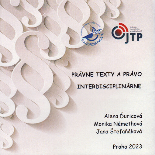 Právne texty a právo interdisciplinárne