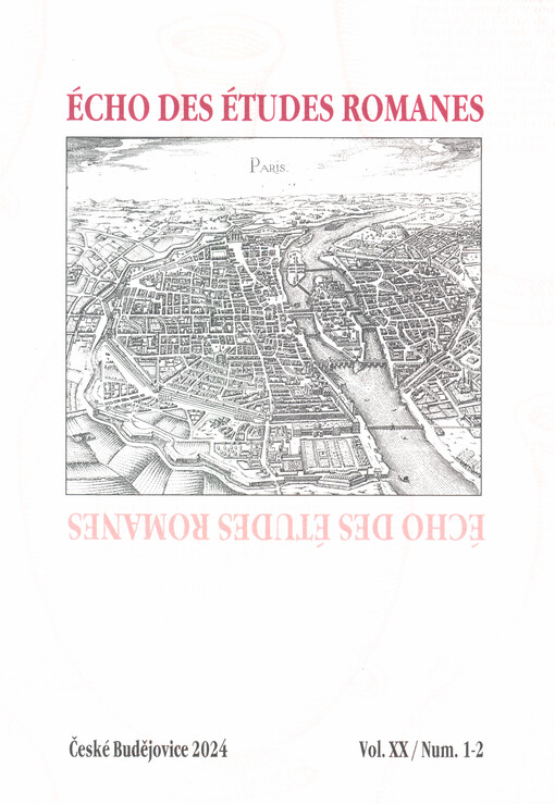 Écho des études romanes : revue semestrielle de linguistique et littératures romanes