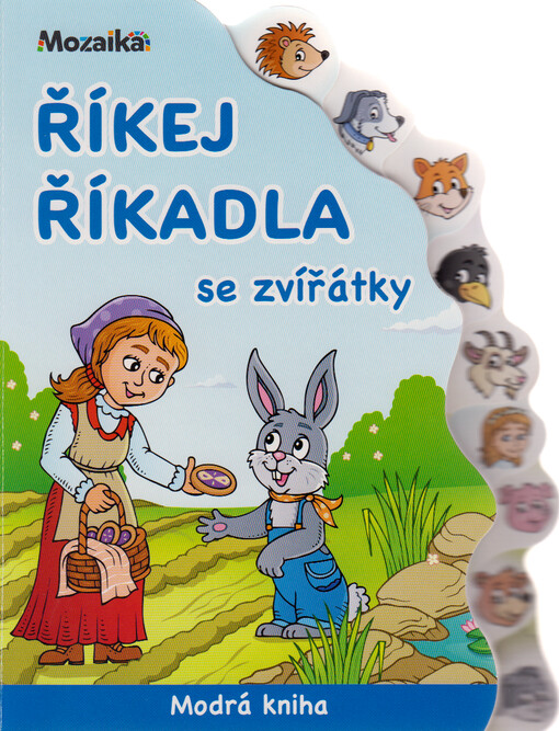 Říkej říkadla se zvířátky : modrá kniha