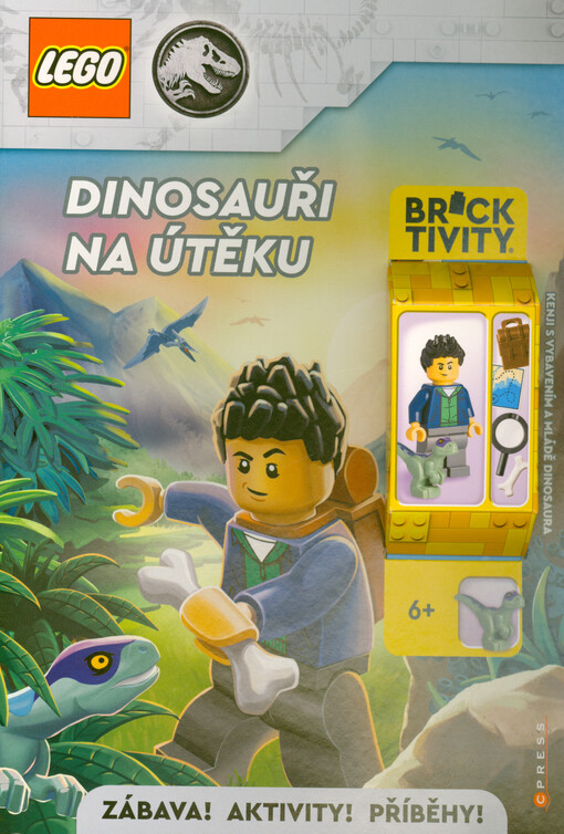 Dinosauři na útěku. zábava!, aktivity!, příběhy!