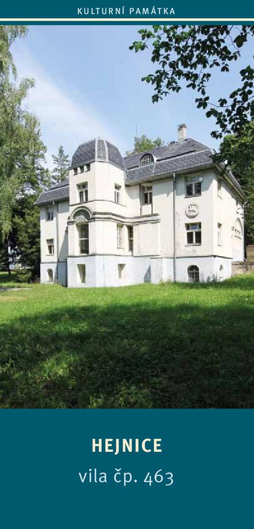 Hejnice : vila čp. 463 : kulturní památka
