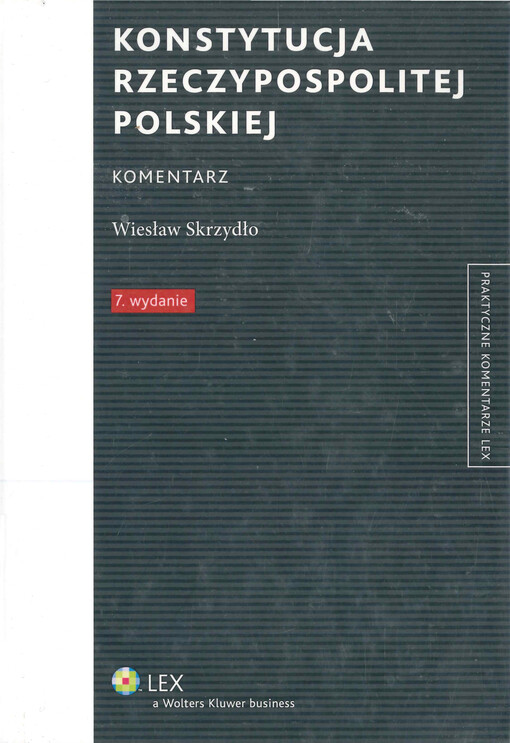 Konstytucja Rzeczypospolitej Polskiej : komentarz