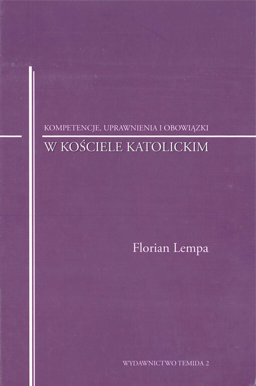 Kompetencje, uprawnienia i obowiązki w Kościele katolickim