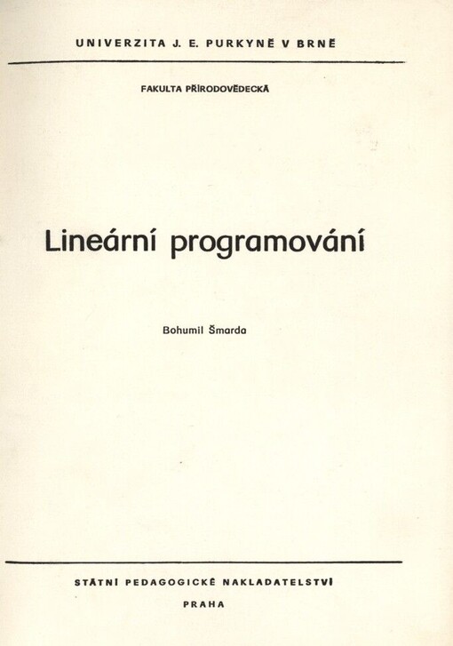 Lineární programování