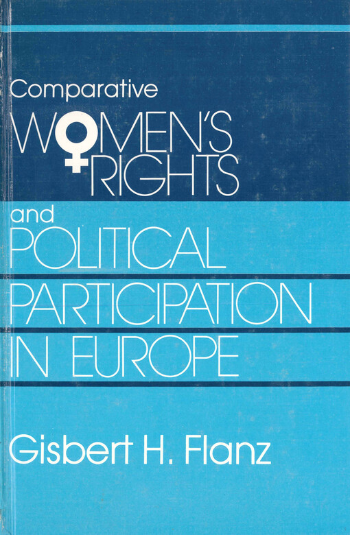 Comparative women's rights and political participation in Europe