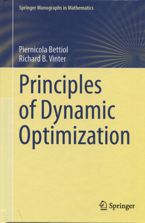 Principles of dynamic optimization