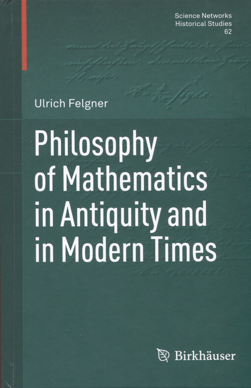 Philosophy of mathematics in antiquity and in modern times