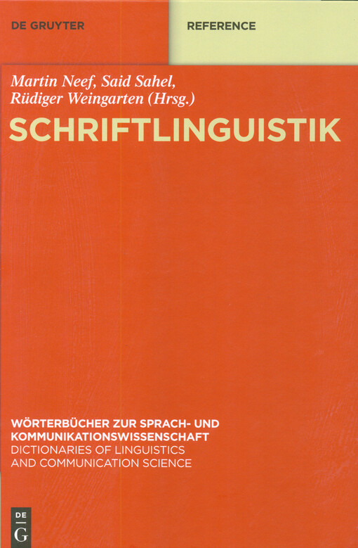 Schriftlinguistik