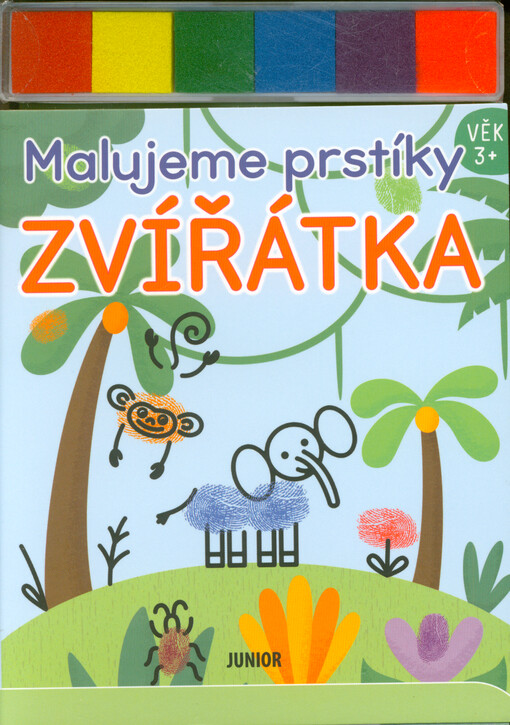 Malujeme prstíky. Zvířátka
