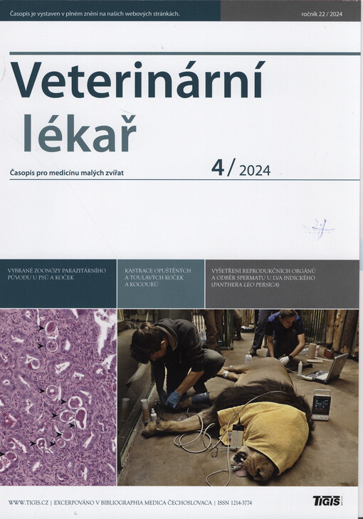 Veterinární lékař : časopis pro klinickou praxi v oboru malých zvířat