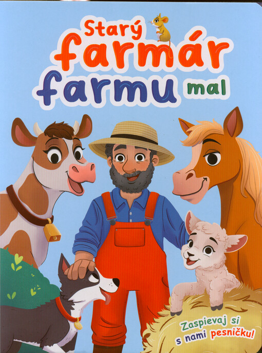 Starý farmár farmu mal