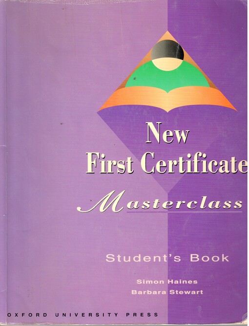 New first certificate : masterclass : student's book, New ed