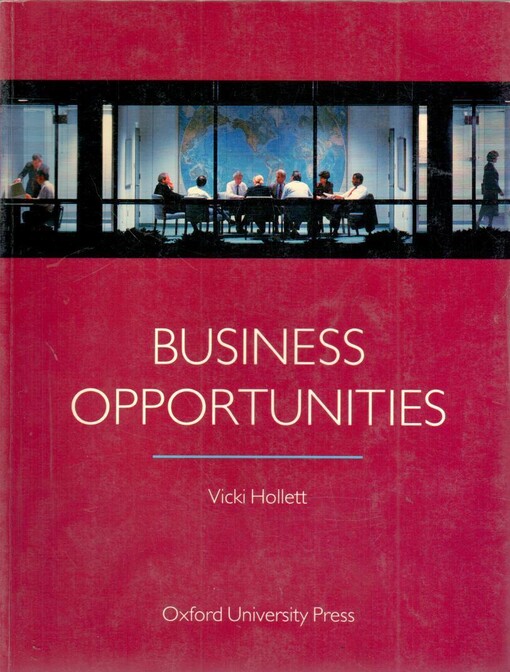 OUP ELT BUSINESS OPPORTUNITIES STUDENT´S BOOK - HOLLETT, V.