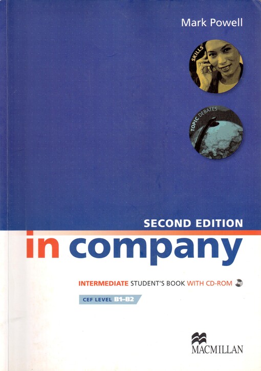 In company. Intermediate. Student's book with CD-ROM