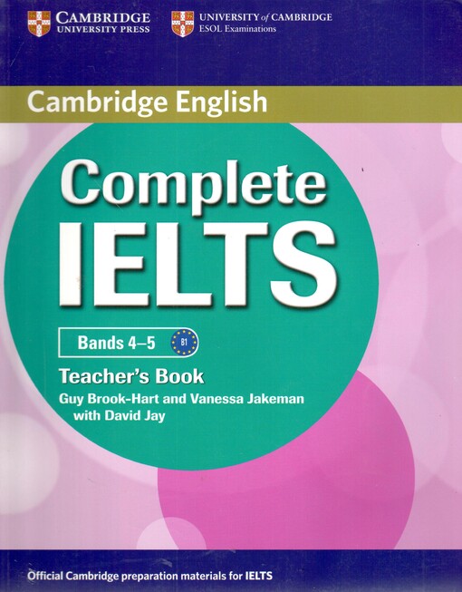 Complete IELTS B1 Teacher´s Book - Rawdon Wyatt