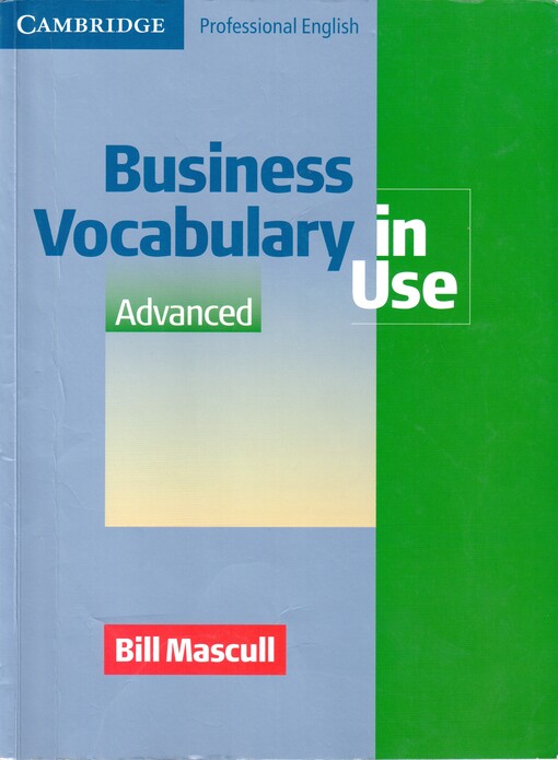 Business vocabular in use : advanced