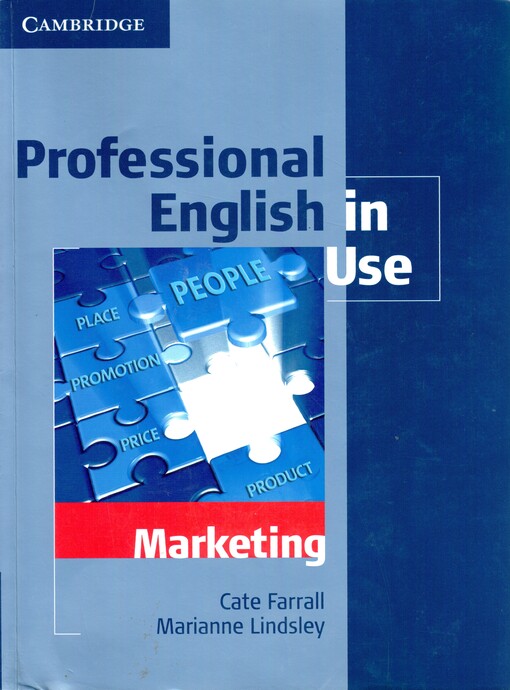 Professional English in use. Marketing