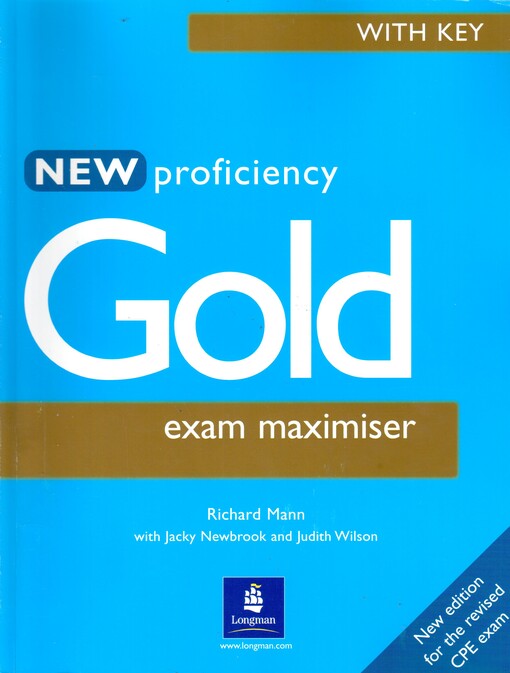 New Proficiency Gold Maximiser with Key - Mann, Richard