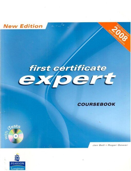 First certificate expert.with iTests /Coursebook :