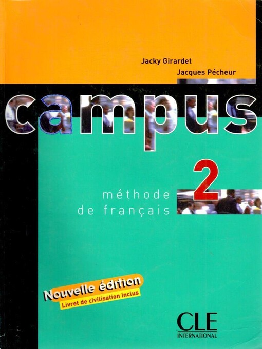 Campus 2 livre de l´éleve - Jacky Girardet, Jacques Pecheur