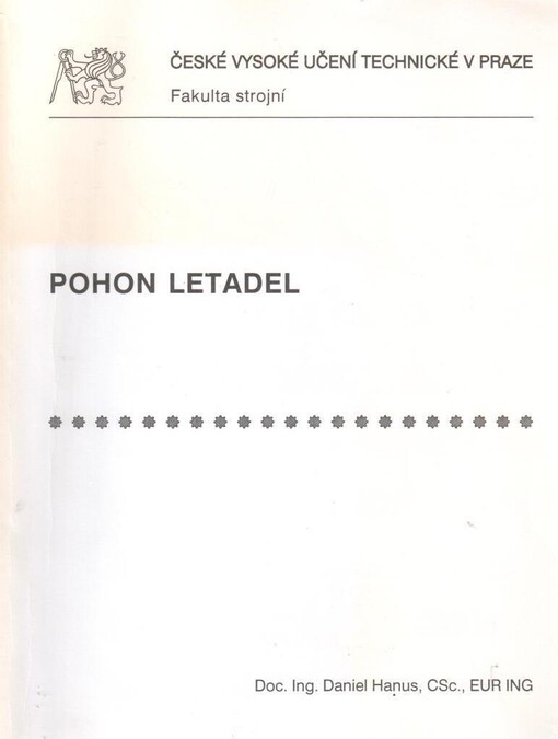 Pohon letadel