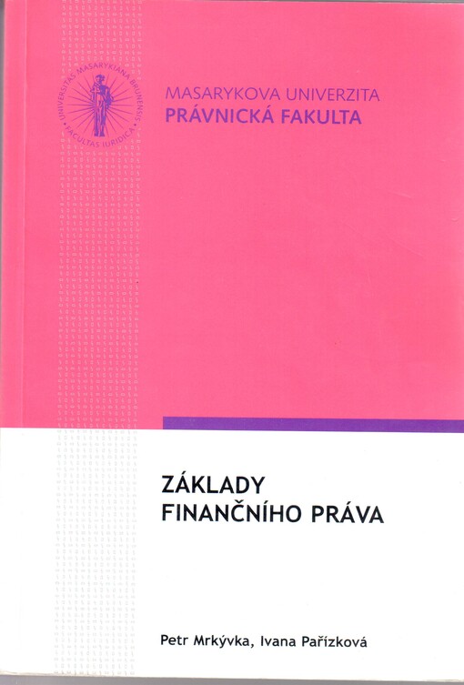 Základy finančního práva