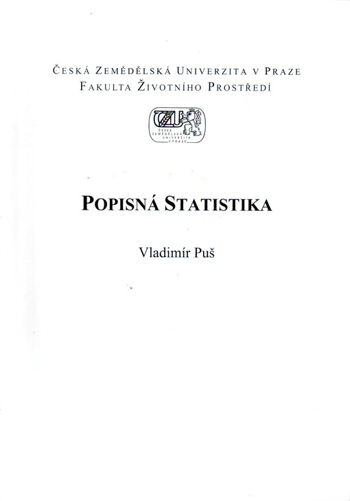 Popisná statistika