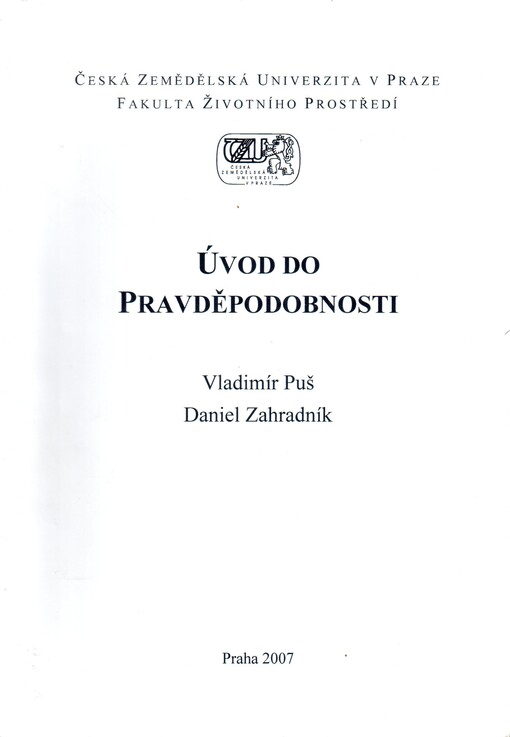 Úvod do pravděpodobnosti