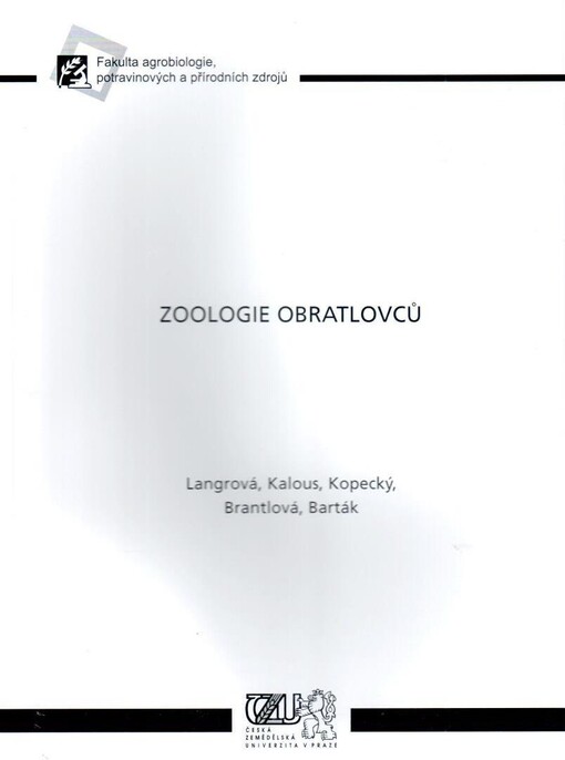 Zoologie obratlovců