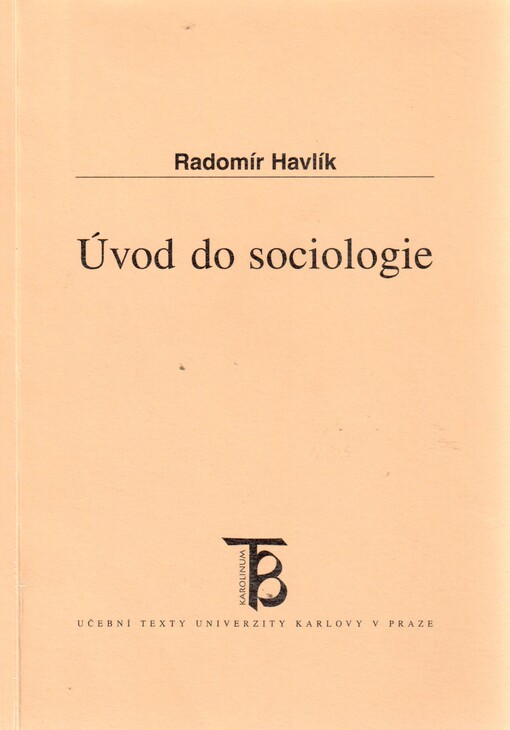 Úvod do sociologie