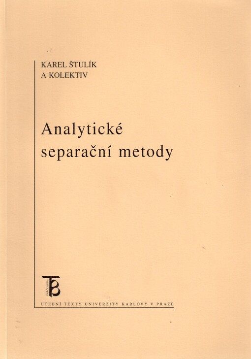 Analytické separační metody