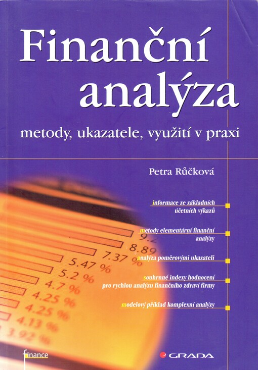 Finanční analýza: metody, ukazatele, využití v praxi