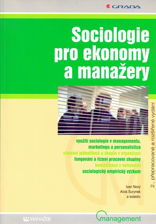 Sociologie pro ekonomy a manažery