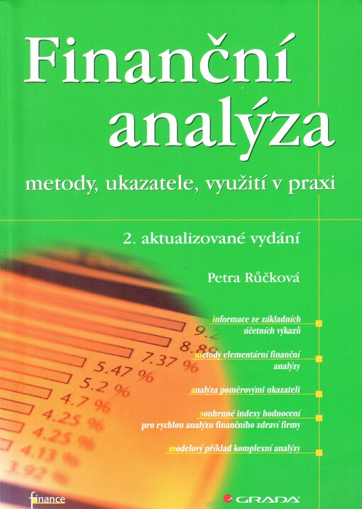 Finanční analýza: metody, ukazatele, využití v praxi