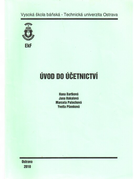 Úvod do účetnictví