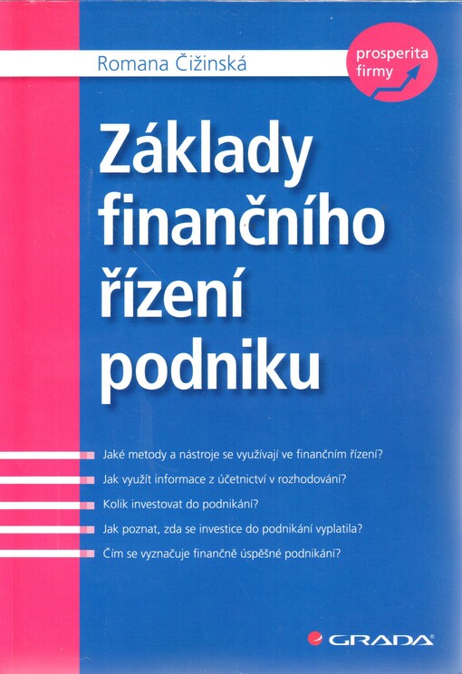 Základy finančního řízení podniku