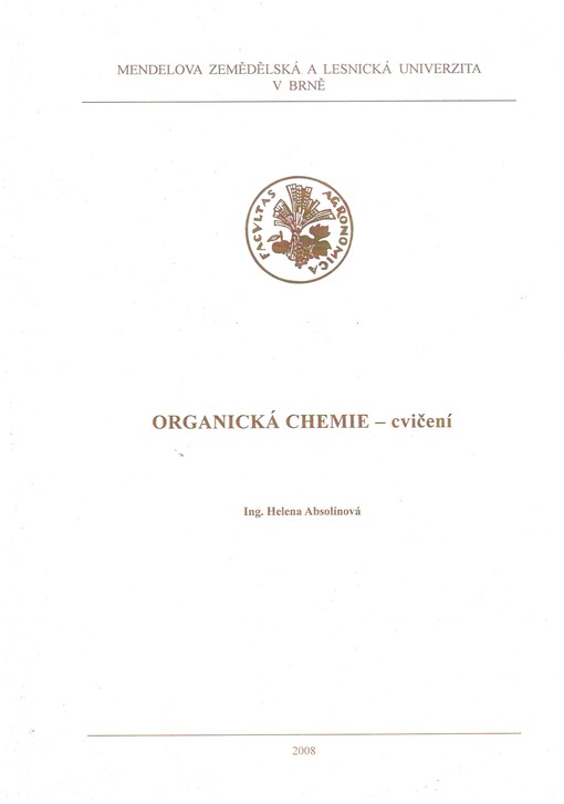 Organická chemie - cvičení