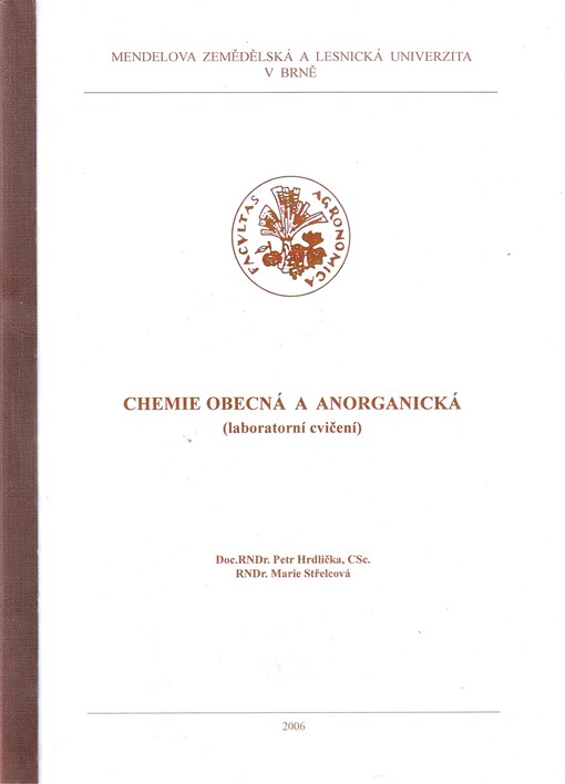 Chemie obecná a anorganická: (laboratorní cvičení)