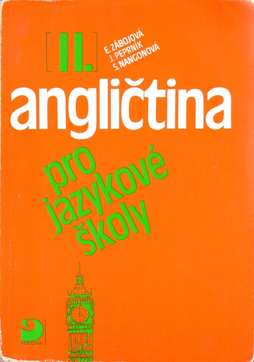 Angličtina pro jazykové školy II.