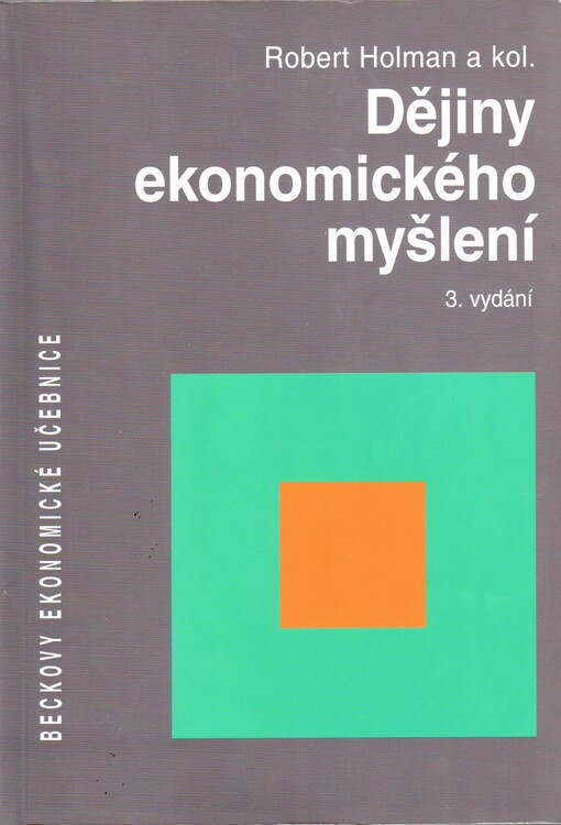 Dějiny ekonomického myšlení