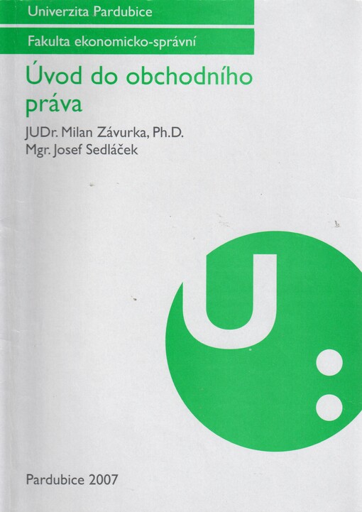 Úvod do obchodního práva
