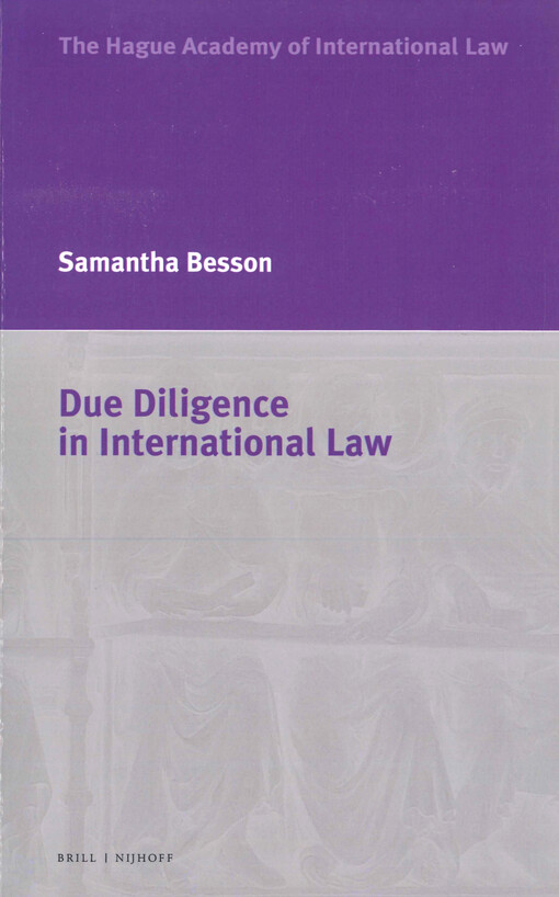 Due diligence in international law