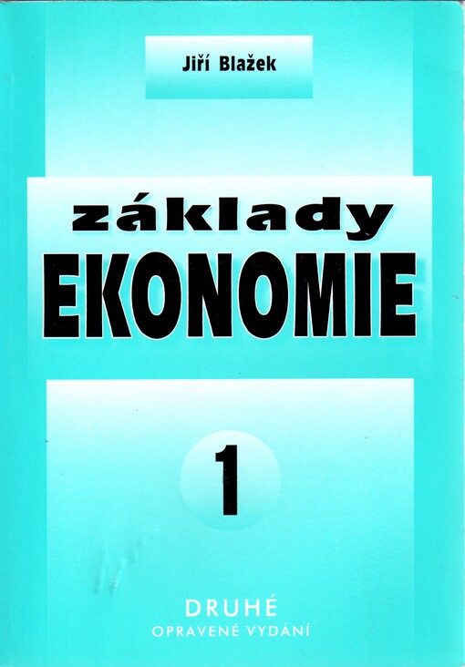 Základy ekonomie 1