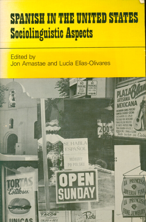 Spanish in the United States :sociolinguistic aspects