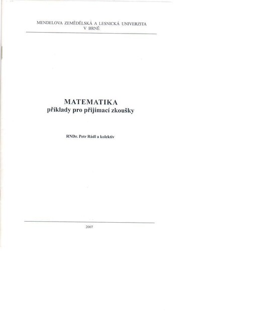 Matematika