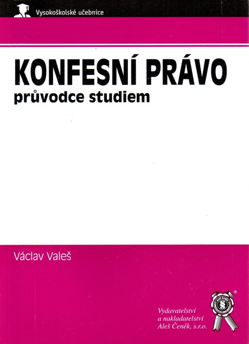 Konfesní právo: průvodce studiem