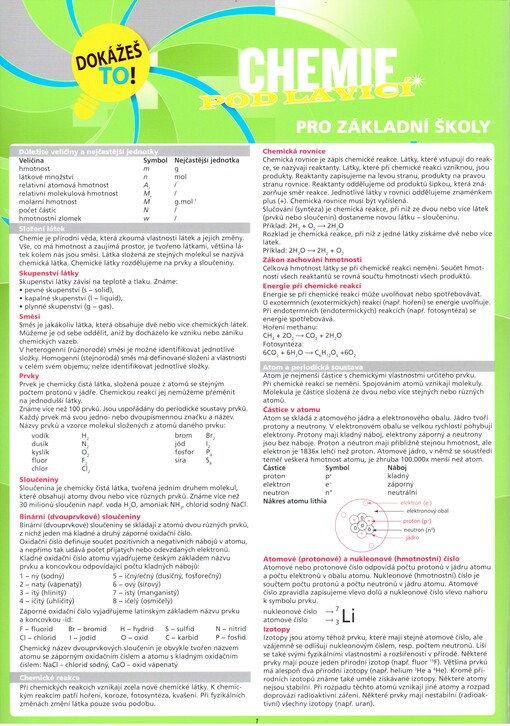 Chemie pod lavicí : pro základní školy