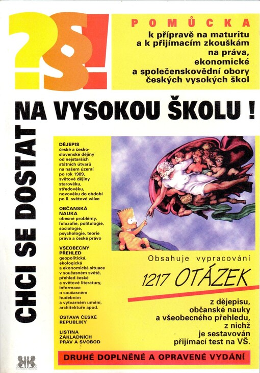 Chci se dostat na vysokou školu! : pomůcka k přípravě na maturitu a k přijímacím zkouškám na vysokou školu