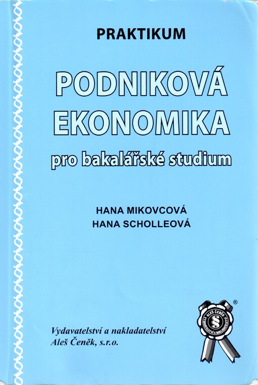 Podniková ekonomika pro bakalářské studium