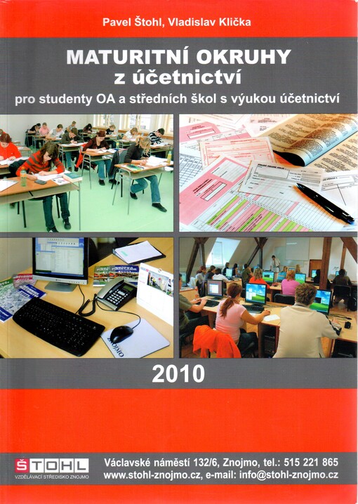 Maturitní okruhy z účetnictví : 2010